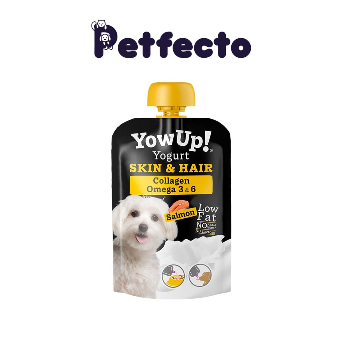 YOWUP - YOGURT SKIN & HAIR PARA PERROS 115 gr.