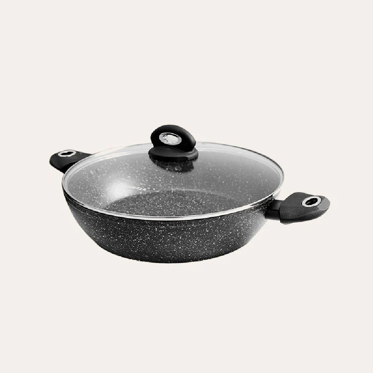 FINEZZA - Olla antiadherente con tapa de vidrio FINEZZA FZ-P378TM