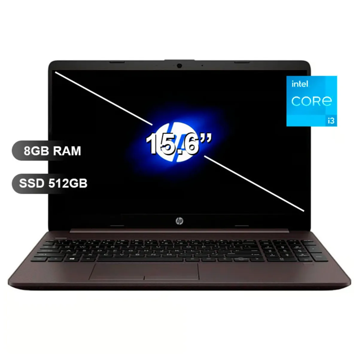 HP - LAPTOP HP 250 G9 I3-1215U 8GB SSD512GB 15.6 FREE 7C6E5LA