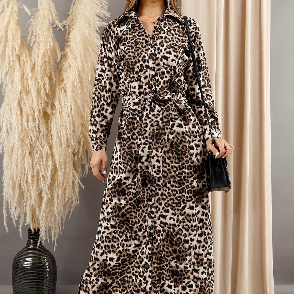 ARMA TU LOOK - VESTIDO MAFER CAMISERO CON CINTURÓN PARA AMARRAR ARMA TU LOOK