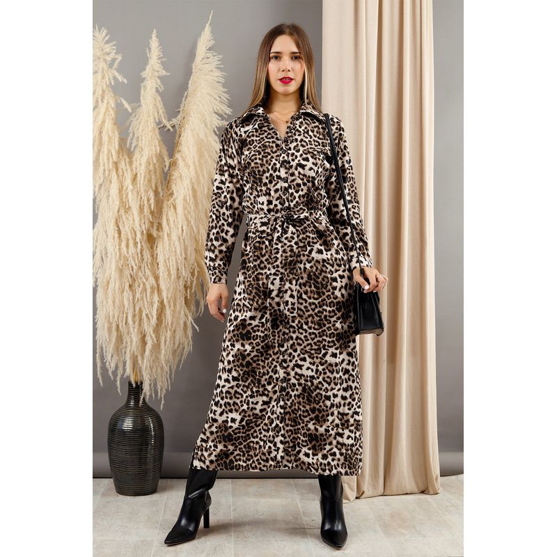 ARMA TU LOOK - VESTIDO MAFER CAMISERO CON CINTURÓN PARA AMARRAR ARMA TU LOOK