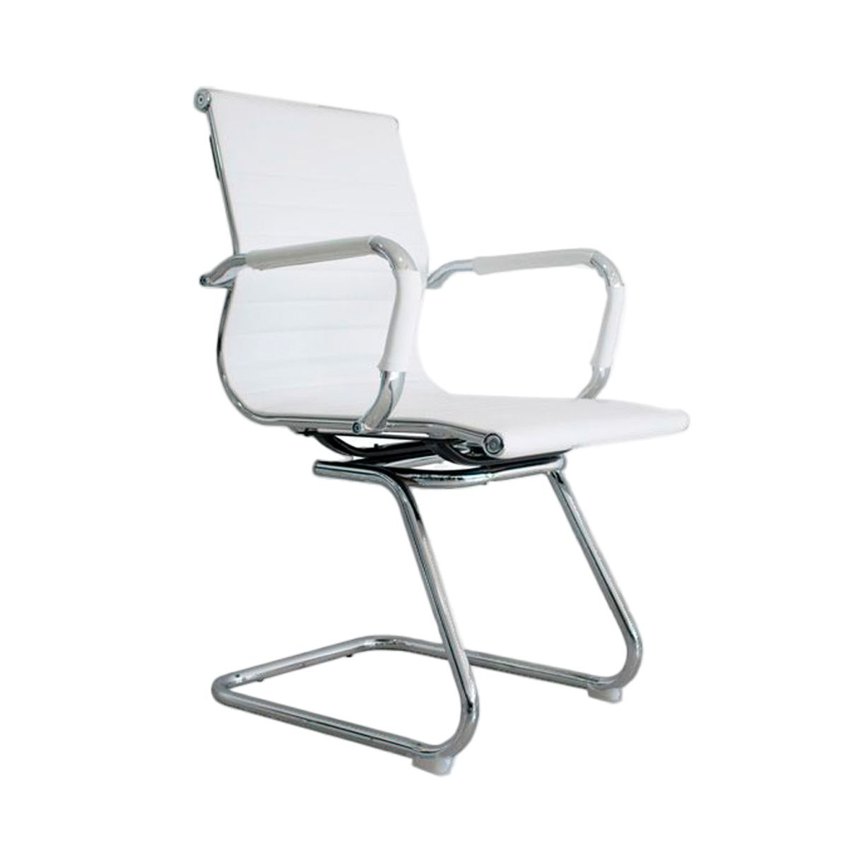 OFIDEAS - Silla De Oficina Fija Interlocutora Boss Color Blanco Ofideas