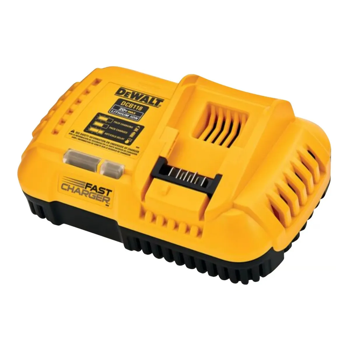 DEWALT - Cargador Rápido 20V FLEXVOLT CARGA RAPIDA 8A DCB118 Dewalt