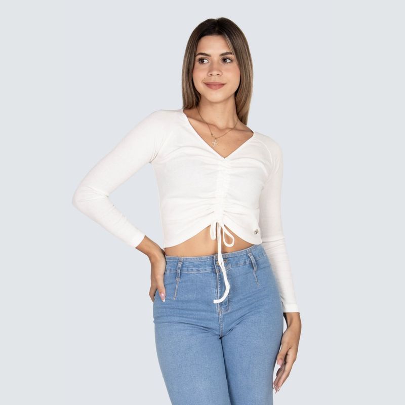 PARADA 111 - POLO MANGA LARGA MUJER PARADA111 GRECIA