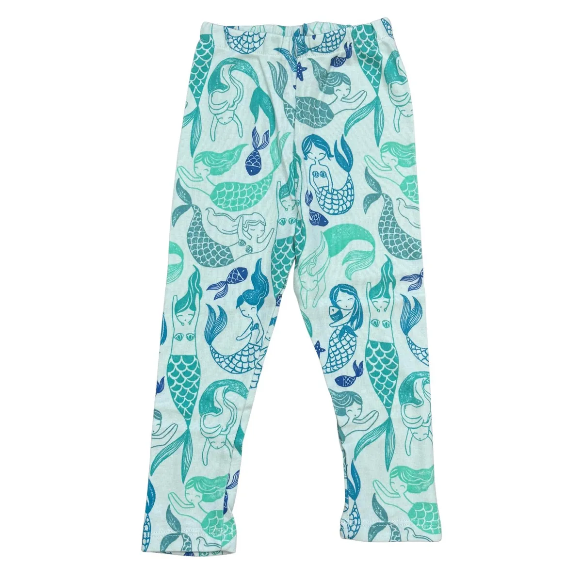 RED CARROT - Pantalon de algodon con dibujos de sirenas