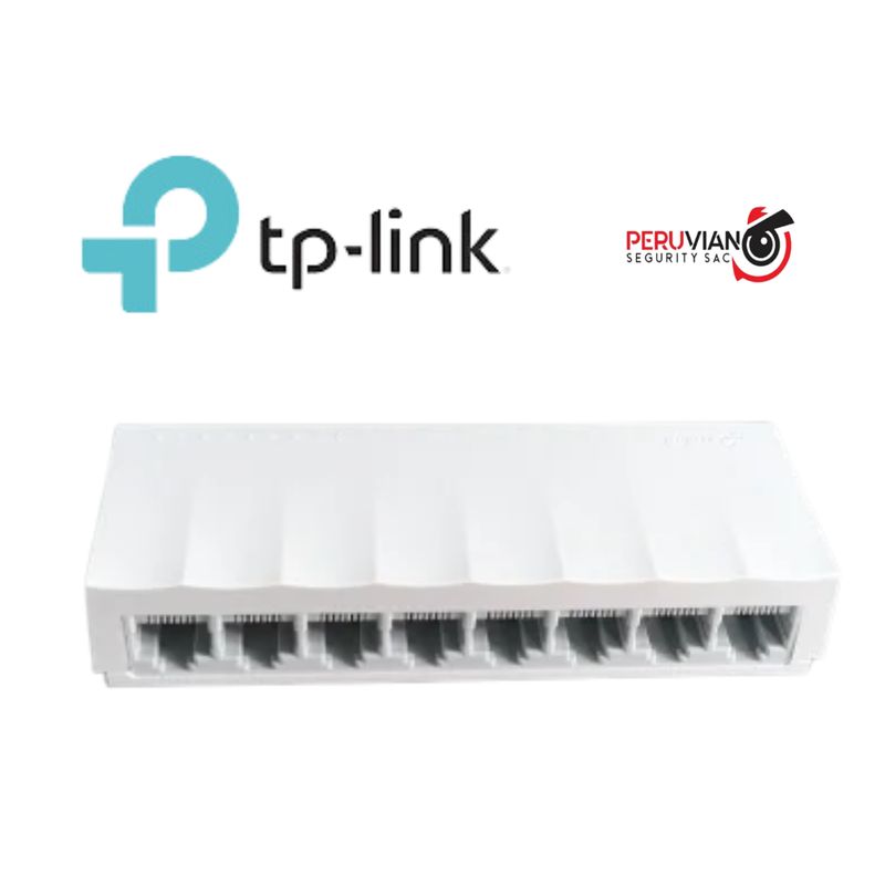 TP LINK - Switch Tplink TP-LS1008 de 8 Puertos 10/100Mbps de escritorio