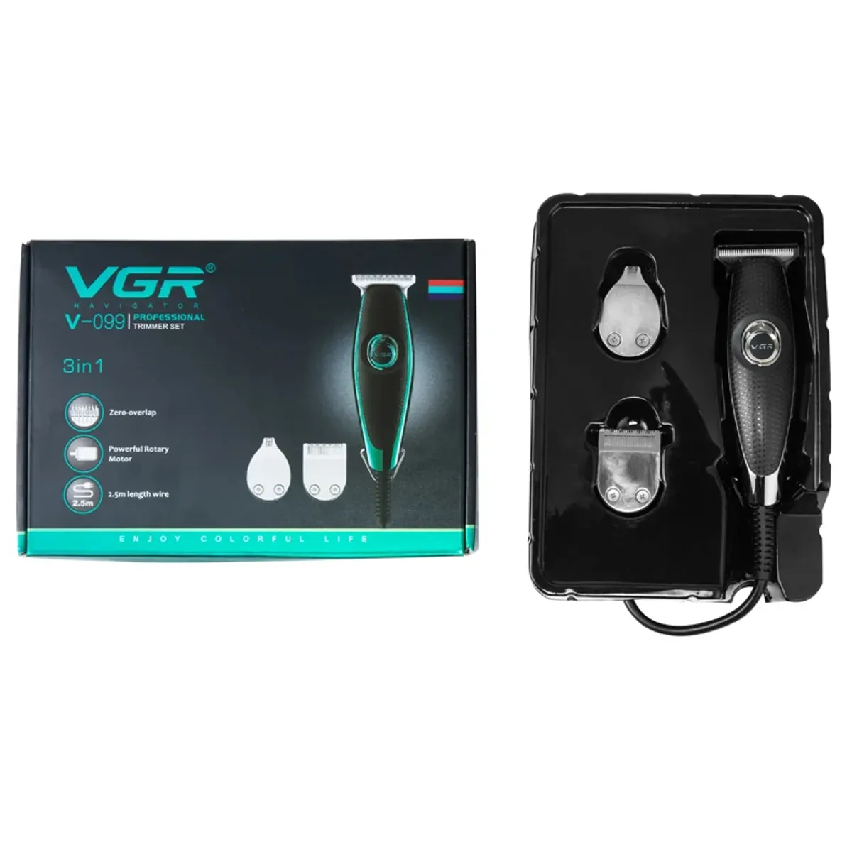 GENERICO - Maquina VGR Corte Pelo  Trimmer Vgr V-099