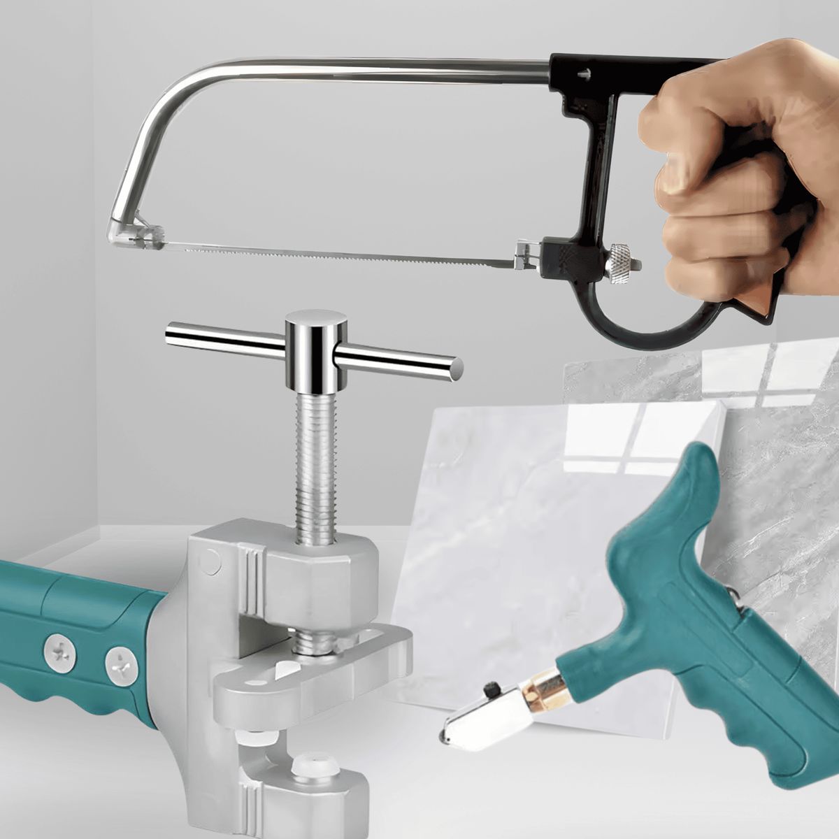 ROSH - Pack Sierra 8 en 1 + Cortador de Vidrio ¡Versatilidad Total!