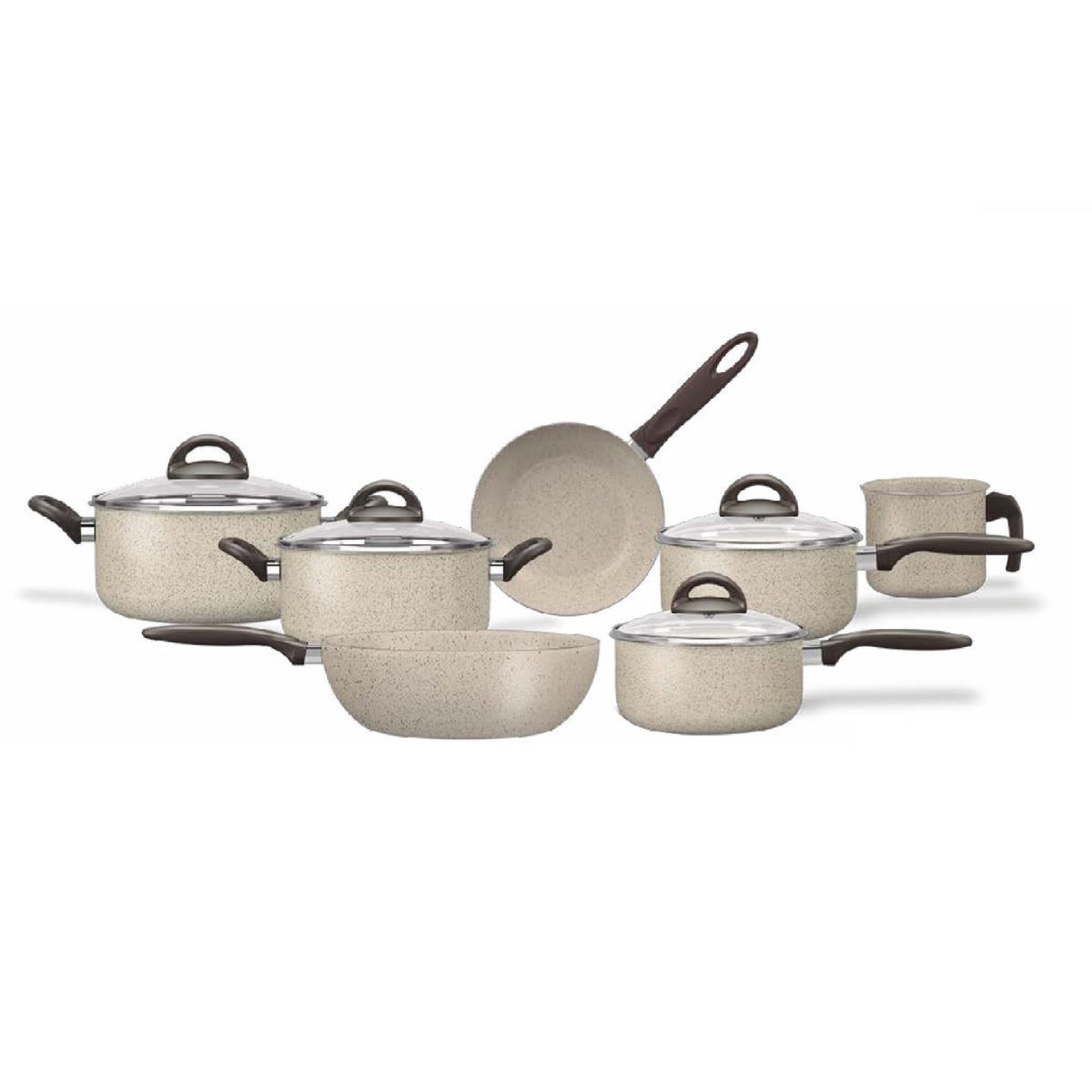 BRINOX - Juego de Ollas 11 Piezas Ceramica Brinox Suprema