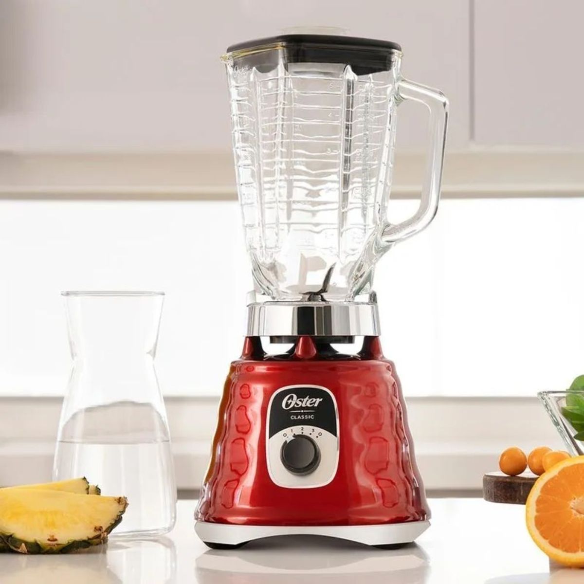 OSTER - Licuadora Clásica Oster de 3 velocidades BLST4126R - ROJO