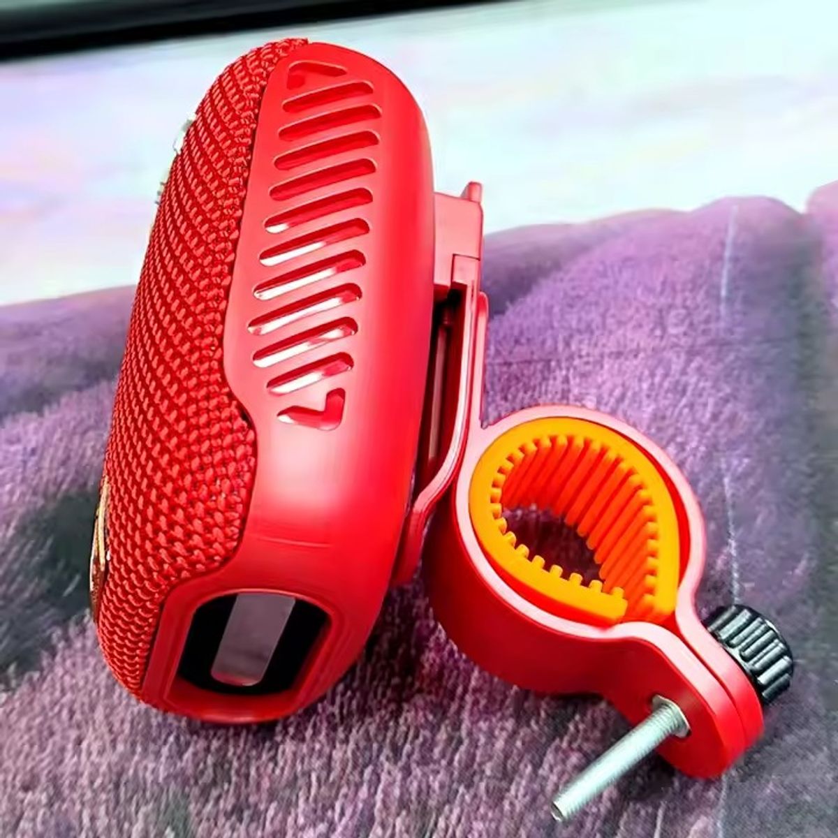 GENERICO - SPEAKER PARA BICICLETA ROJO