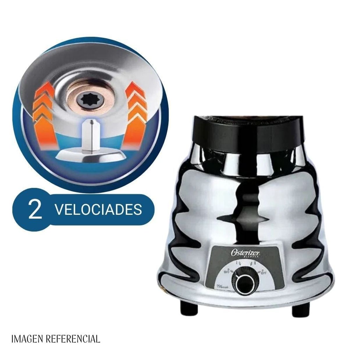 OSTER - Licuadora Oster 1.25Lt de 2 Velocidades 250 - 22
