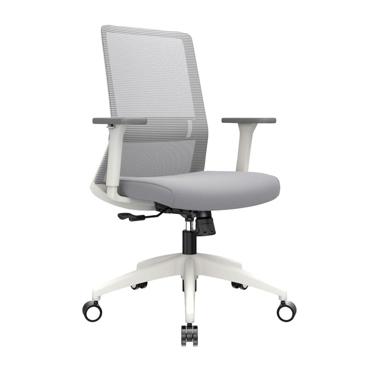 OFIDEAS - Silla De oficina Ergonómica Reclinable Gerente Italiana Twist Gris Ofideas