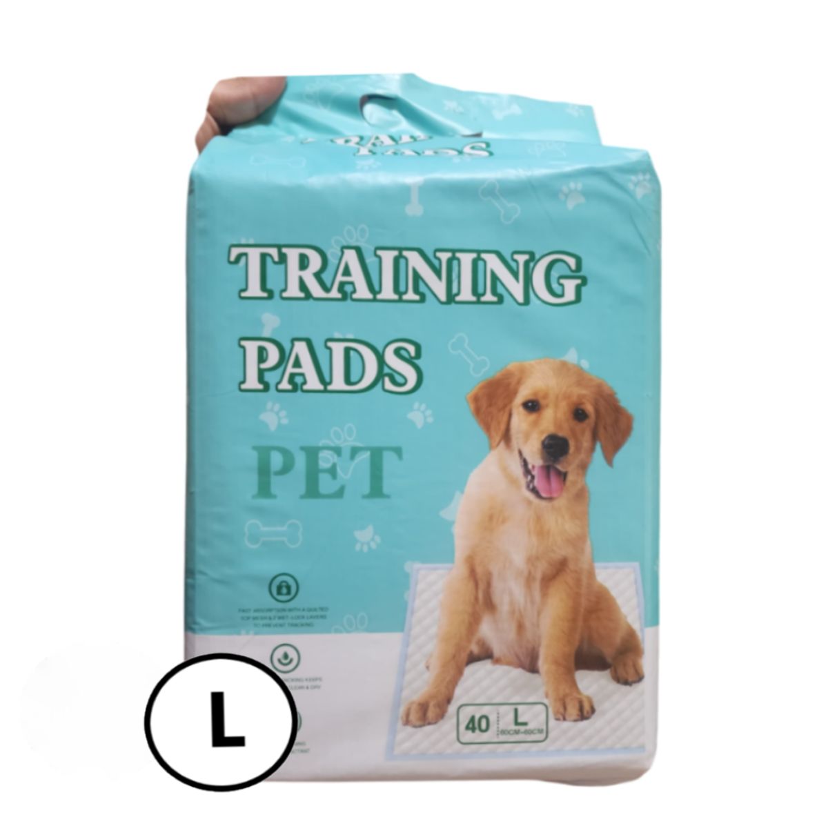 GENERICO - Pañal Piso Para Perro Entrenamiento Absorbente - 60x60 cm