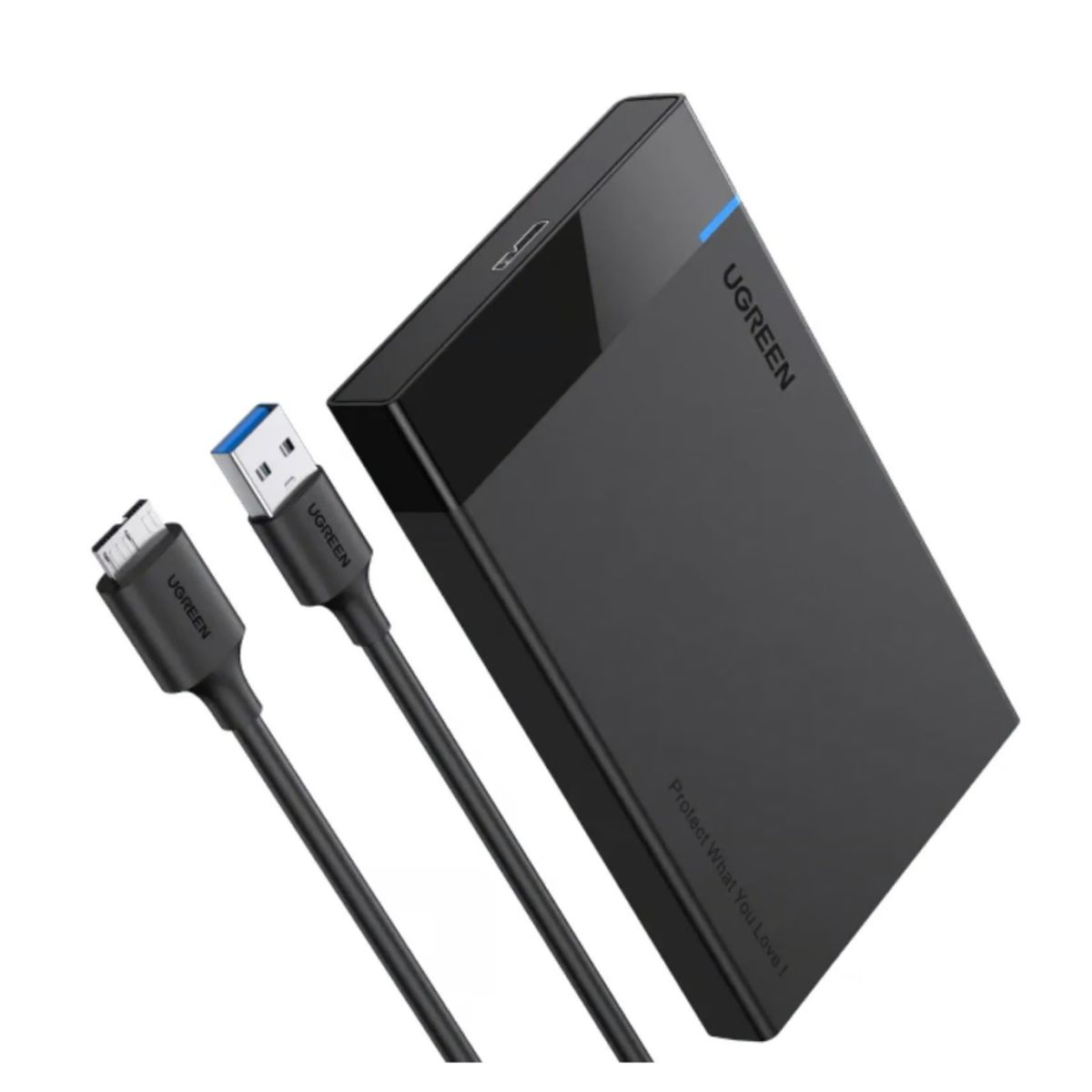 UGREEN - Case Externo Portatil para Disco Duro Laptop PC USB UGREEN