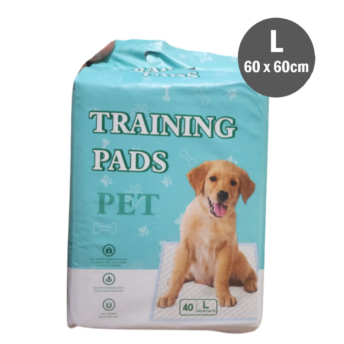 GENERICO - Pañal Para Perros Y De Entrenamiento Piso Absorbente 60x60