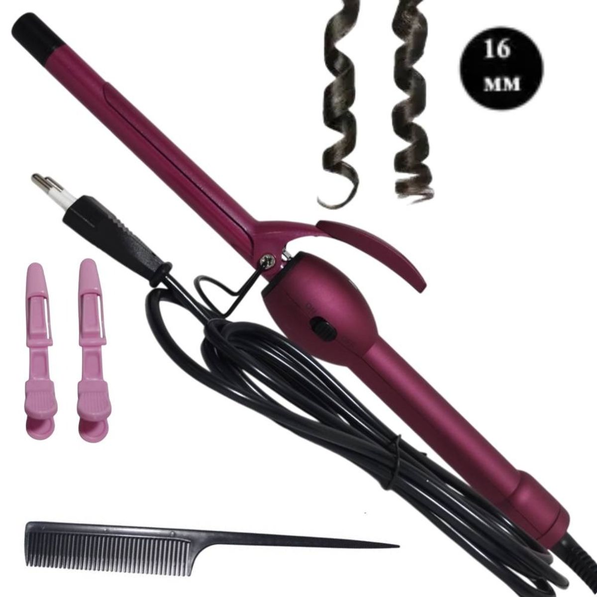 GENERICO - Rizador Ondulador delgado SHIMEY para el Cabello