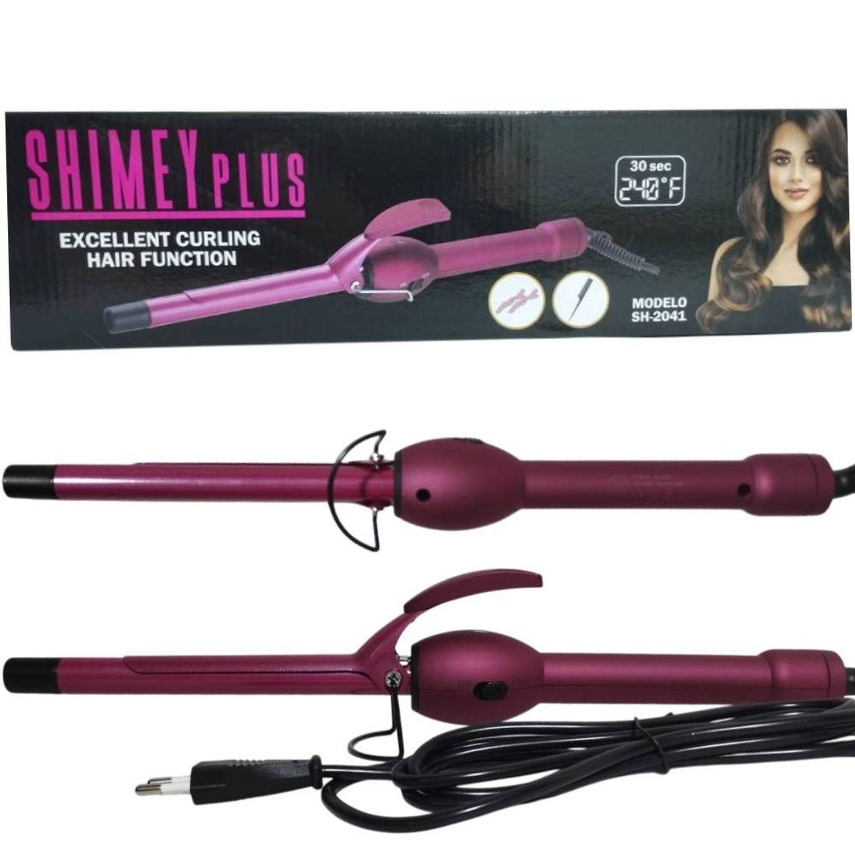 GENERICO - Rizador Ondulador delgado SHIMEY para el Cabello