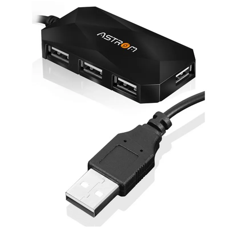 ASTROM - Hub 4 Puertos USB 2.0 AT-1002 - ASTROM
