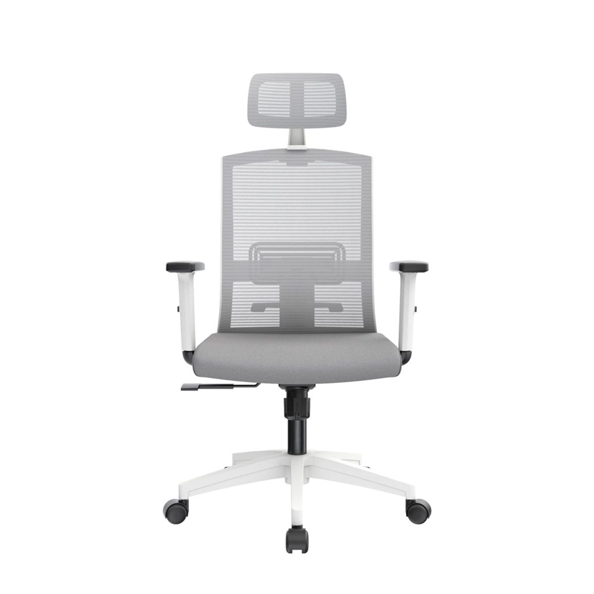 OFIDEAS - Silla de Oficina Giratoria Monk Presidente Gris Ofideas