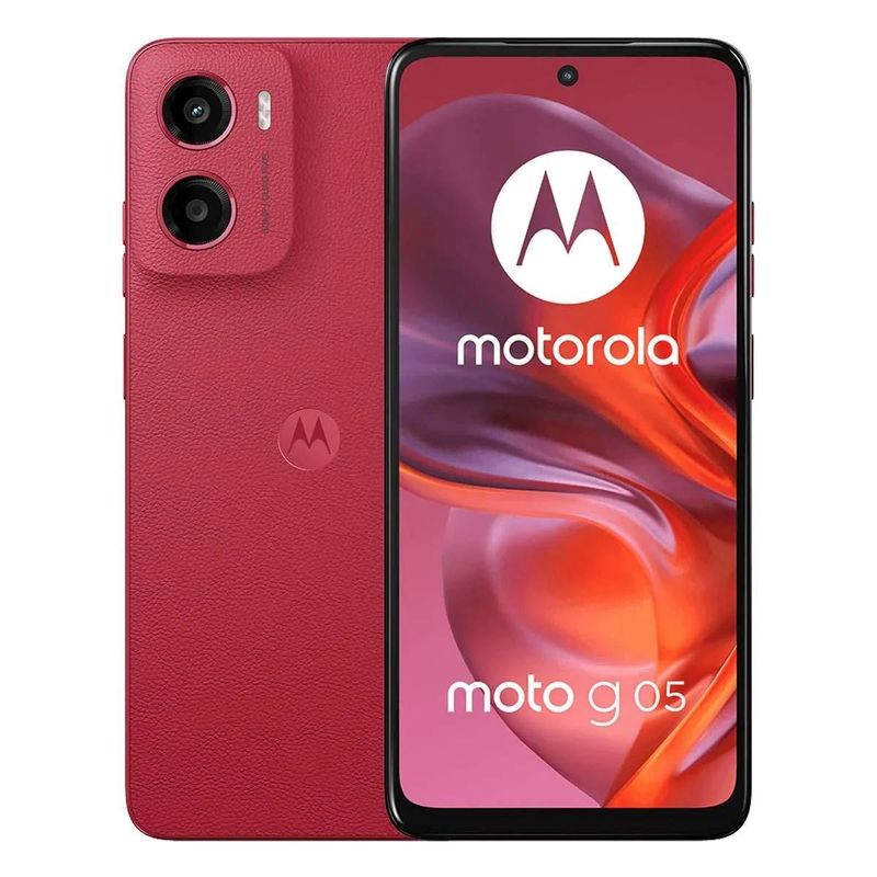 MOTOROLA - Motorola Moto G05 64GB 4GB Ram Color Rojo