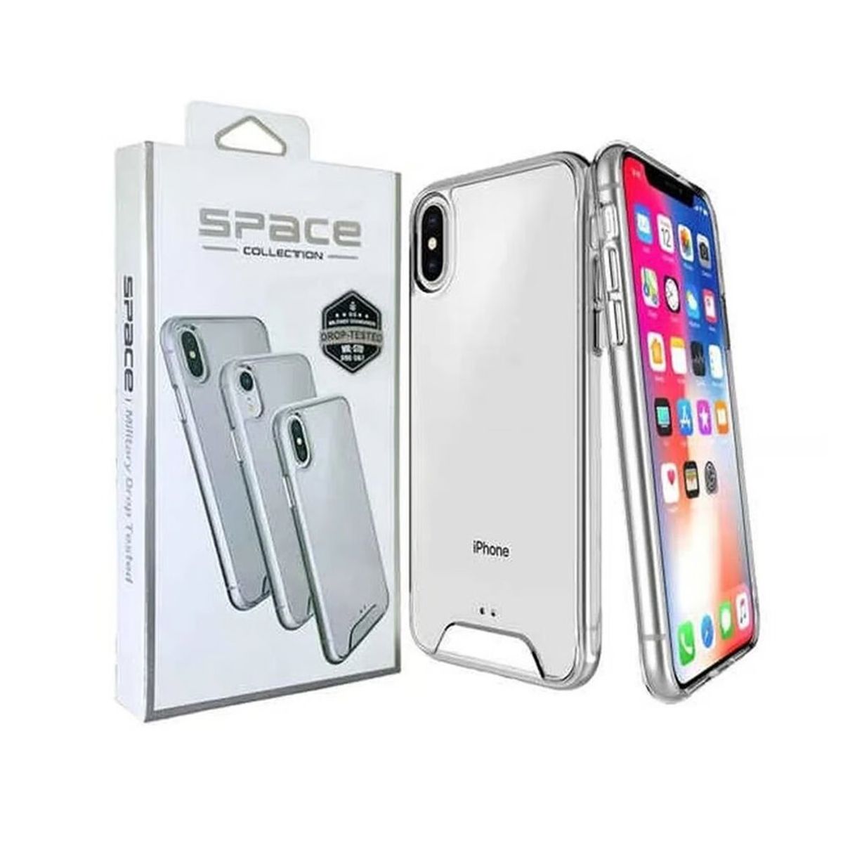 SPACE - Case Space Para iPhone XS Max -Transparente