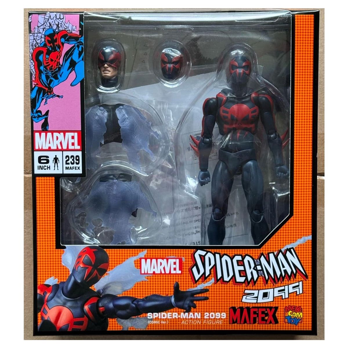 MARVEL - Spiderman Marvel MAFEX 239 Spider-Man 2099 Comic Ver