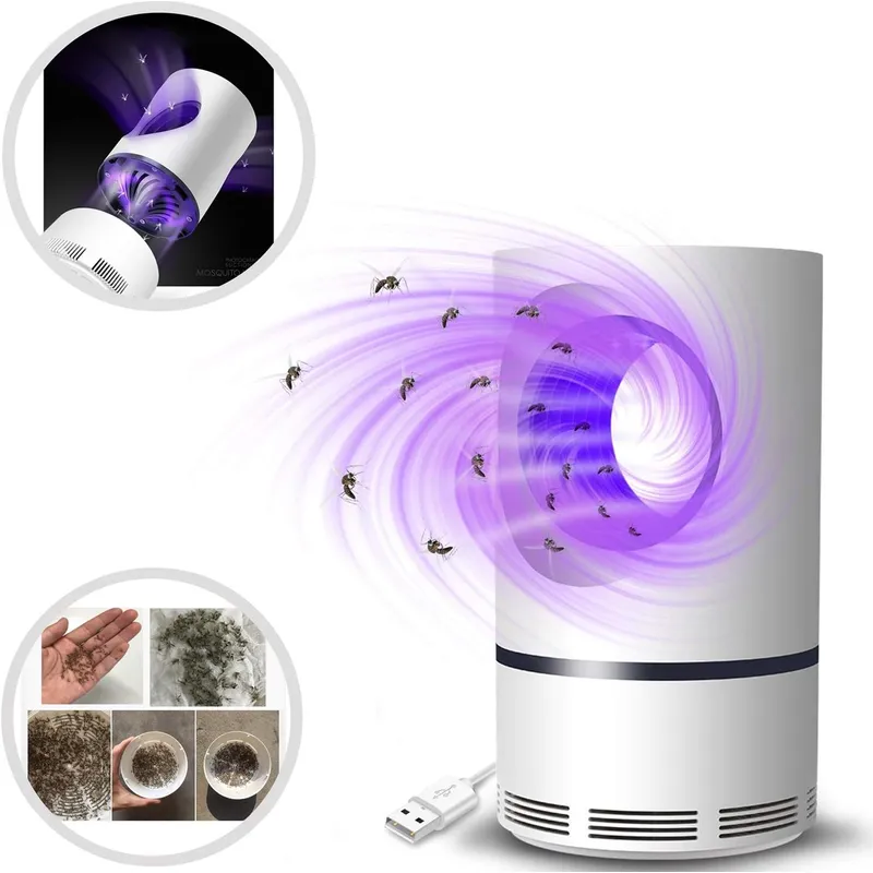 GENERICO - LÁMPARA GRANDE MATA ZANCUDOS MOSQUITOS INSECTOS SIN QUÍMICOS