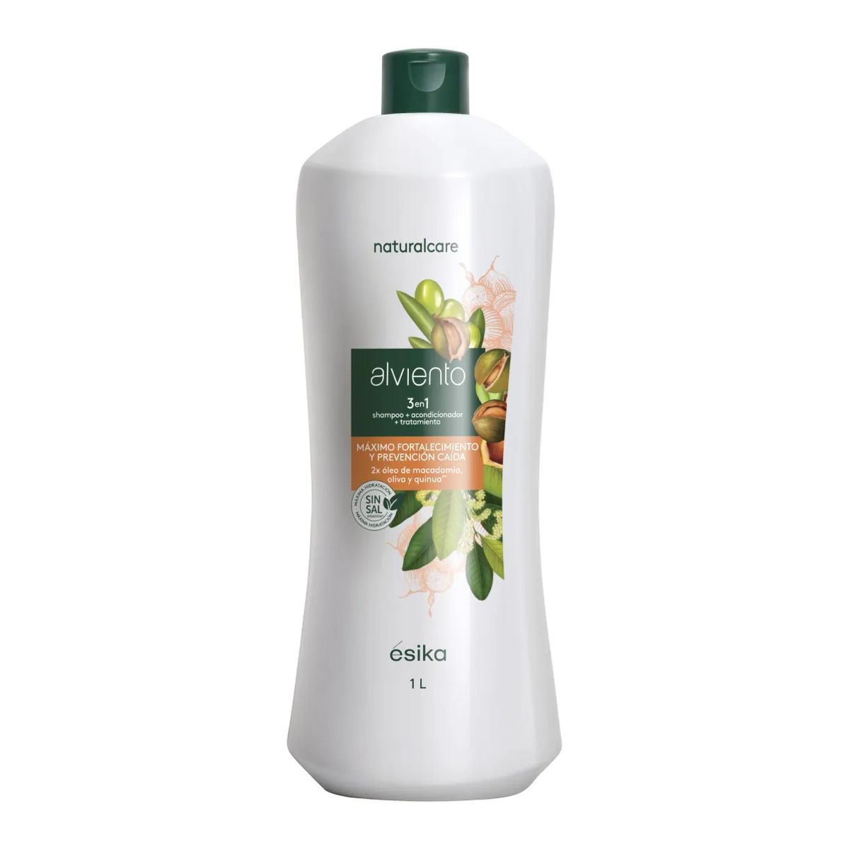 ESIKA - Shampoo Alviento 3 en 1 Fortalecimiento y Prevención Caída