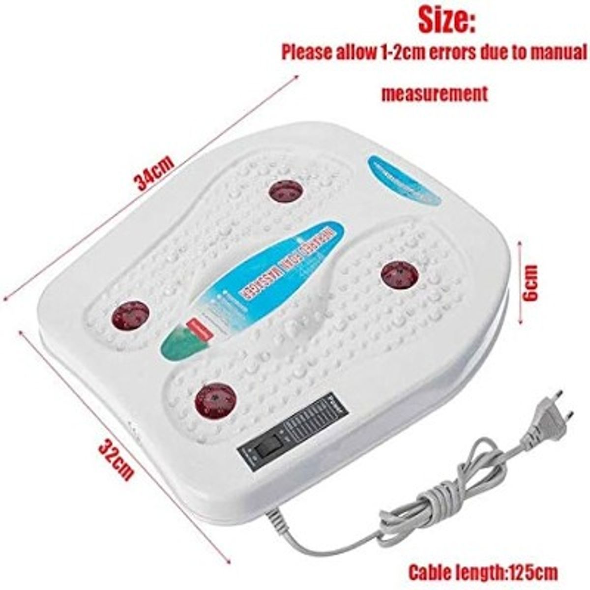 GENERICO - MASAJEDOR ELECTRICO DE PIES CON INFRARROJO