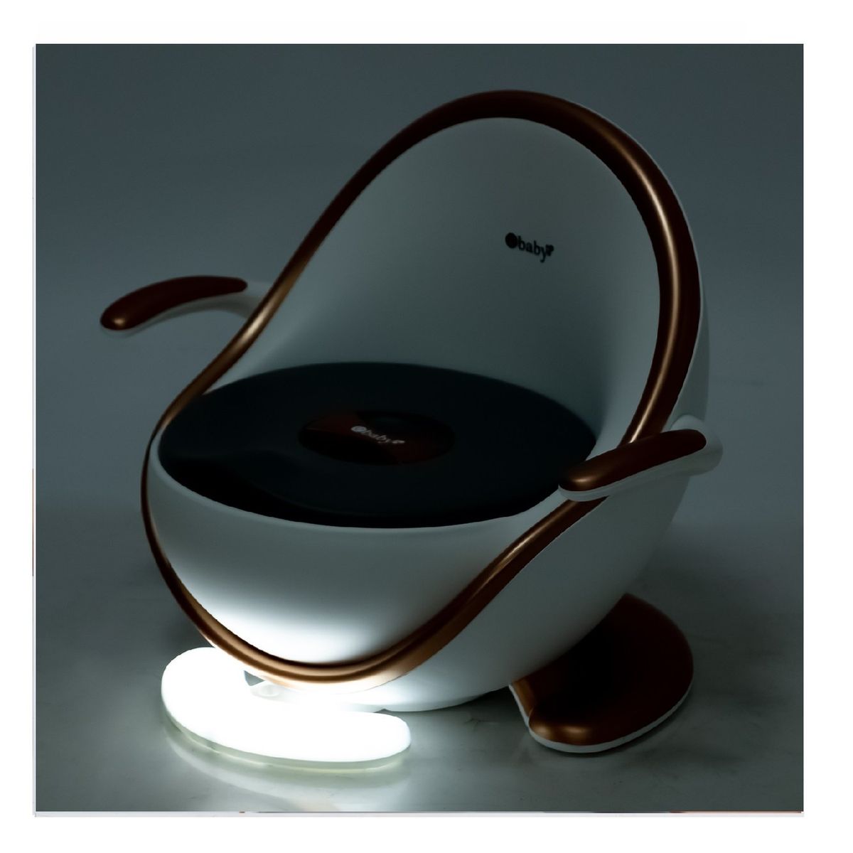 EBABY - Bacín entrenador con luz «COMFY» Rojo