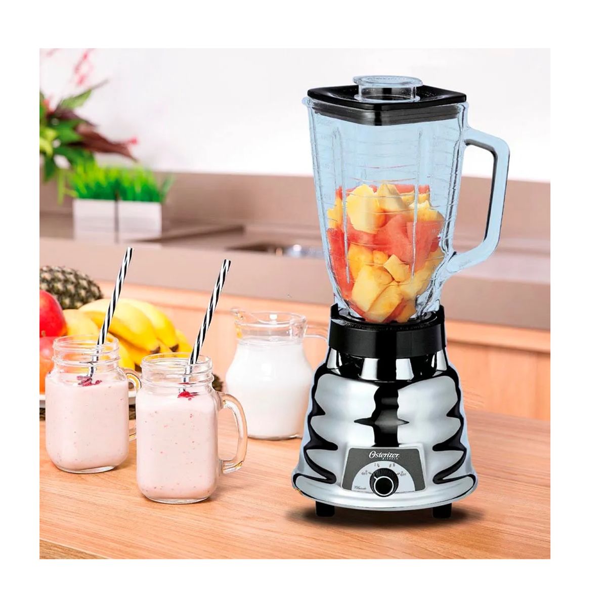 OSTER - Licuadora Cromada 2 Velocidades Oster 250-22