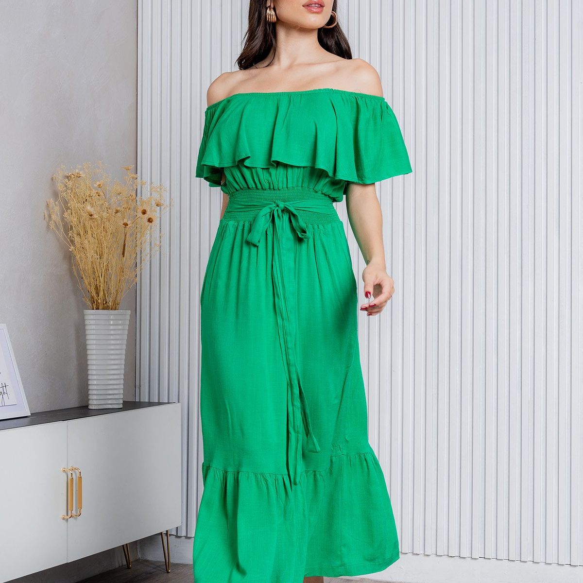 ARMA TU LOOK - VESTIDO LARGO MARICIELO RUMBERO DE LINO ARMA TU LOOK