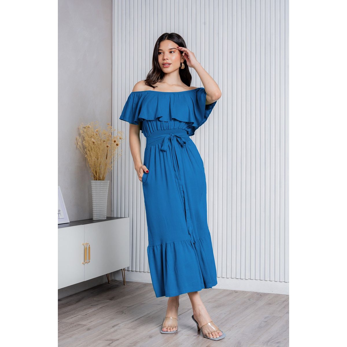 ARMA TU LOOK - VESTIDO LARGO MARICIELO RUMBERO DE LINO ARMA TU LOOK