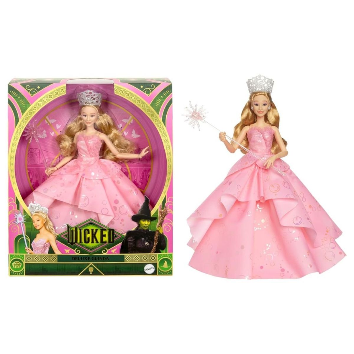 MATTEL - Muñeca Deluxe Glinda Wicked