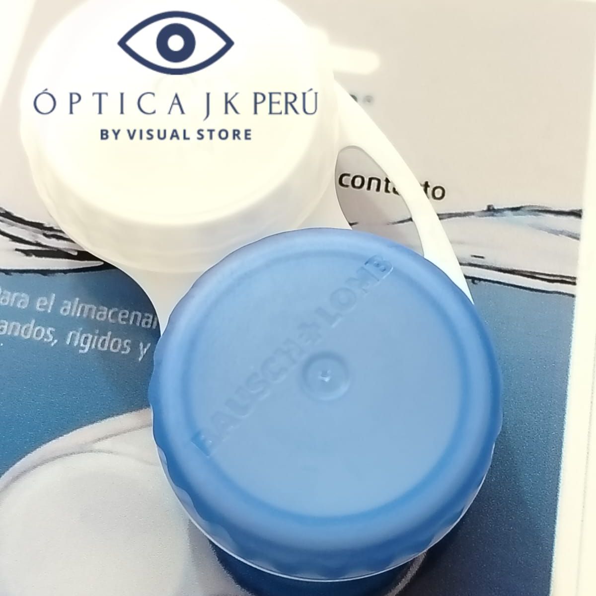 JK - ESTUCHE PARA LENTES DE CONTACTO HERMETICO BAUCH&LOMB