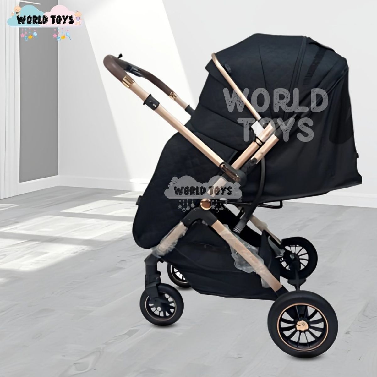 BABY - Coche de Paseo Maleta «RADINK PALENT» Edición Limitada Black
