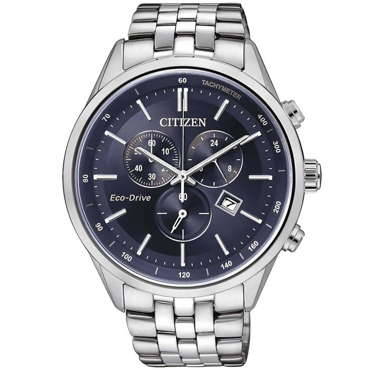CITIZEN - Citizen Reloj Cronografo Eco-Drive Acero Inox AT2141-52L