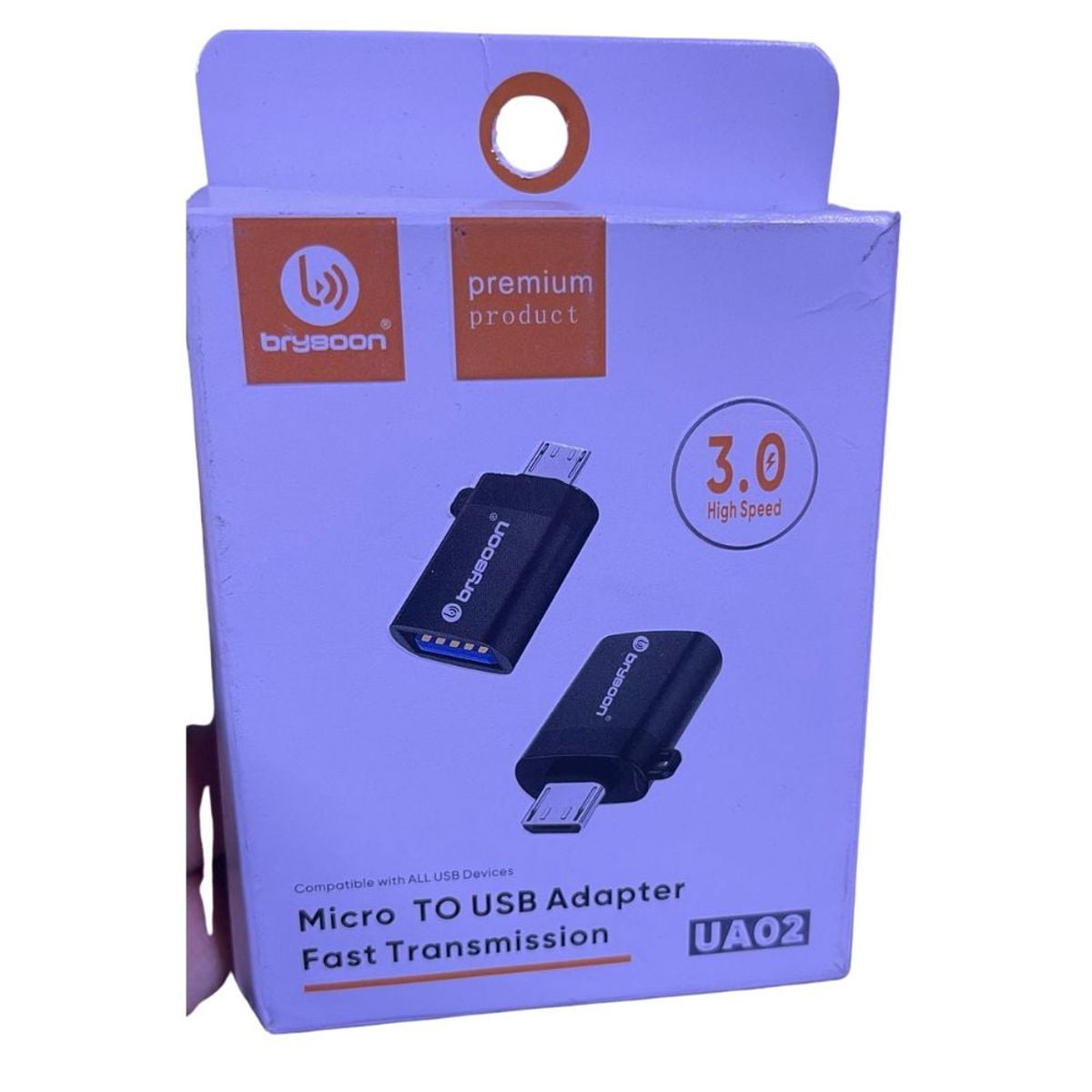 LDNIO - Adaptador de Trasmision rapida OTG USB tipo Lightning Brysoon 3.0