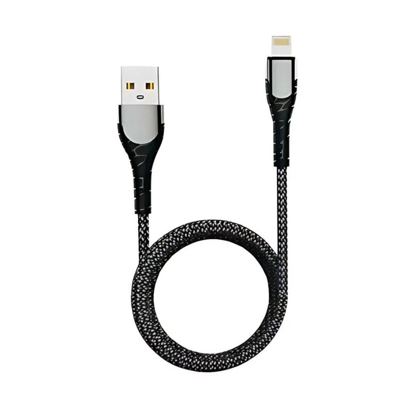 LDNIO - CABLE TIPO LIGHTNING NYLON REFORZADO 1M  LDNIO LS101 15W