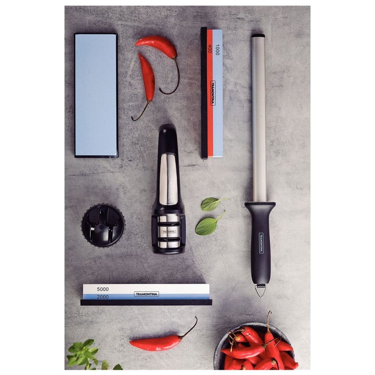 TRAMONTINA - AFILADOR DE CUCHILLOS DIAMANTADO TRAMONTINA