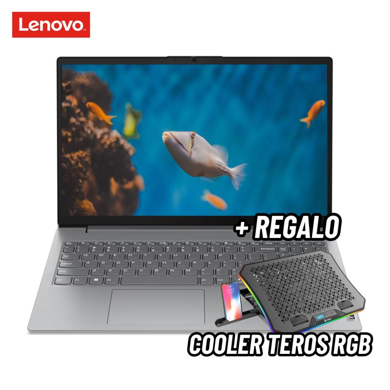 LENOVO - LAPTOP LENOVO V15 G4 AMN 15.6 FHD AMD RYZEN 3 7320U 8GB RAM 256GB SSD + COOLER TEROS
