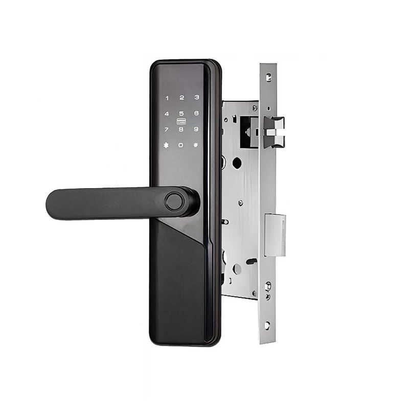 FUERTECO - Cerradura digital ELEMENT Color Negro + Asesoría de Instalación