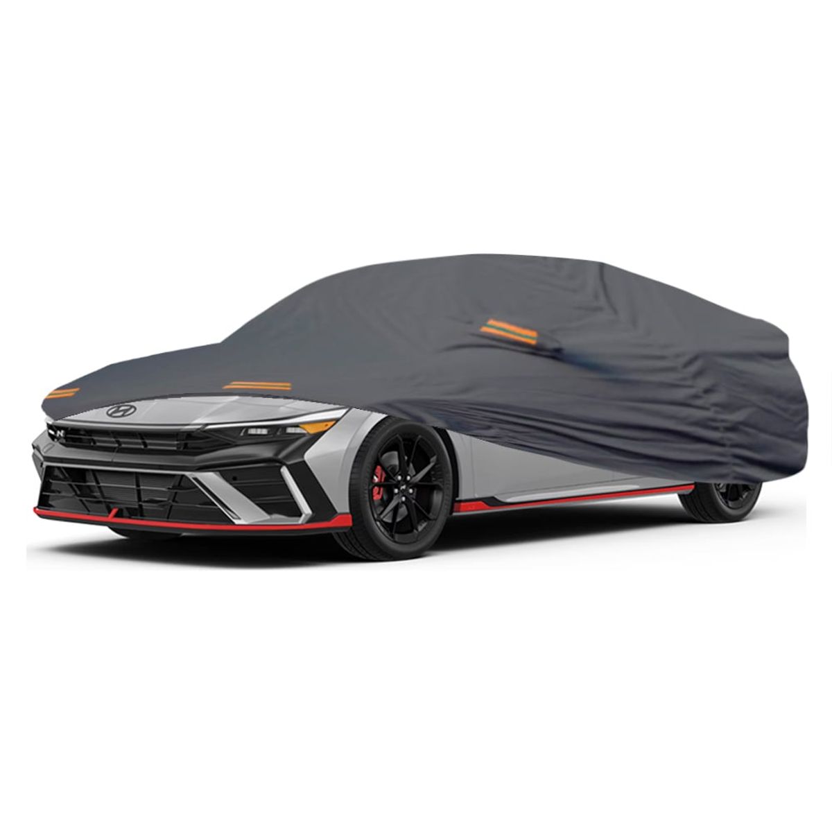 TECGO - PROTECTOR COBERTOR TIPO HYUNDAI NEW ELANTRA 2024 GRIS