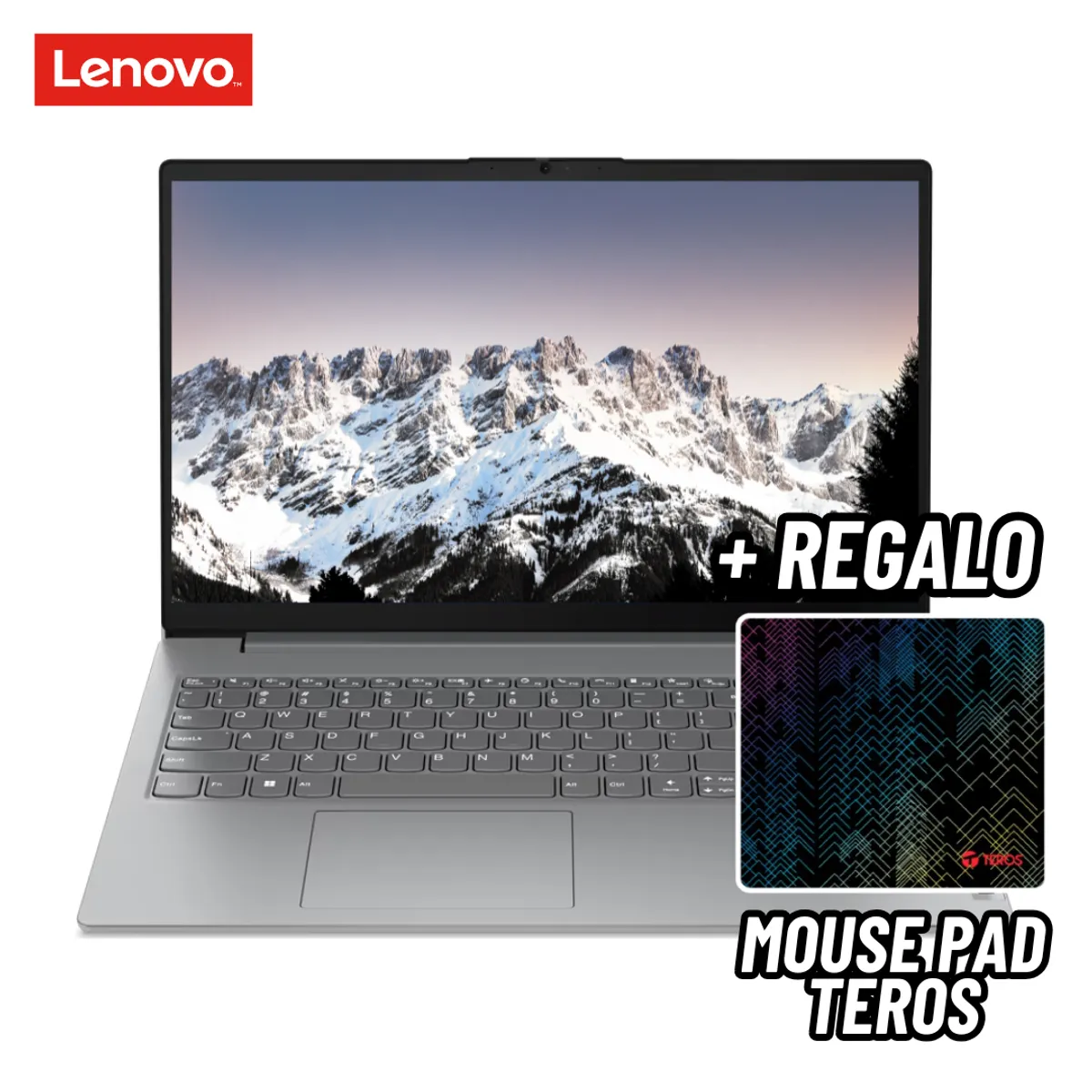 LENOVO - LAPTOP LENOVO V15 G4 AMN 15.6 FHD AMD RYZEN 5 7520U 8GB RAM 256GB SSD + MOUSE PAD TEROS