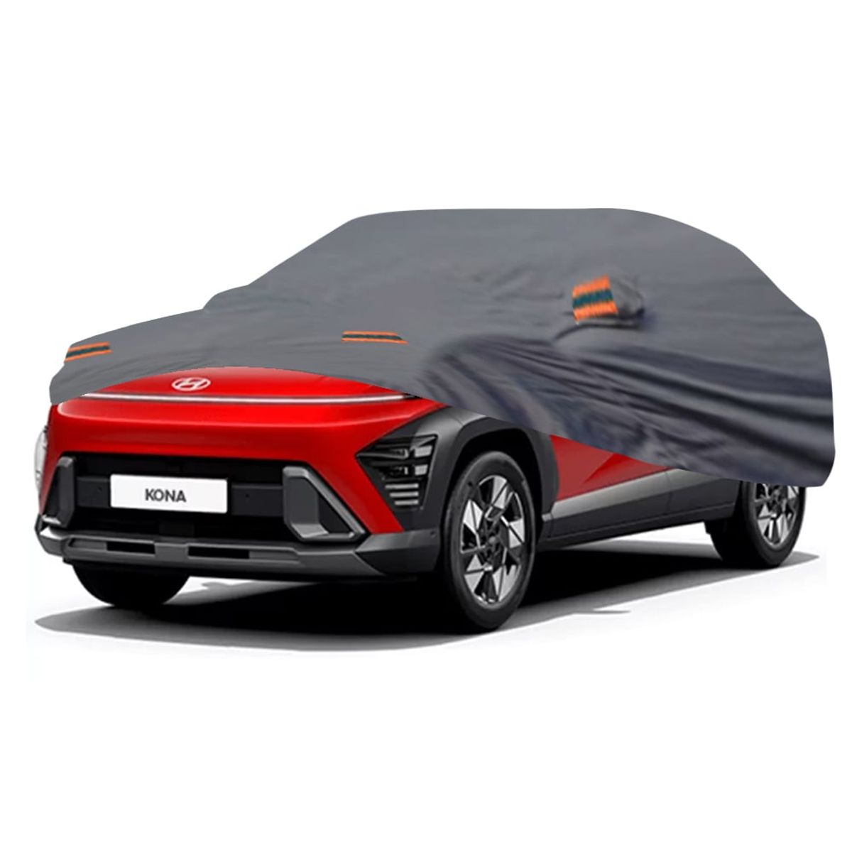 TECGO - COBERTOR  TIPO HYUNDAI THE ALL-NEW KONA HYBRID GRIS
