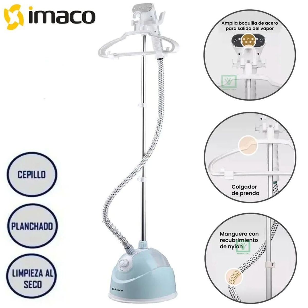 IMACO - Vaporizador de Prendas 15L Imaco PGS2016