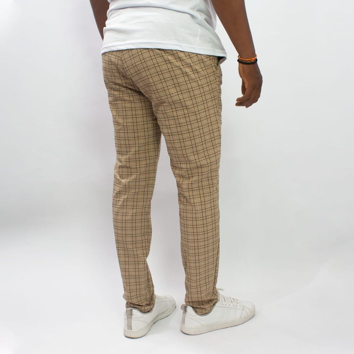 DM DEXMEN - Pantalón Dexmen Gales Cuadros Beige