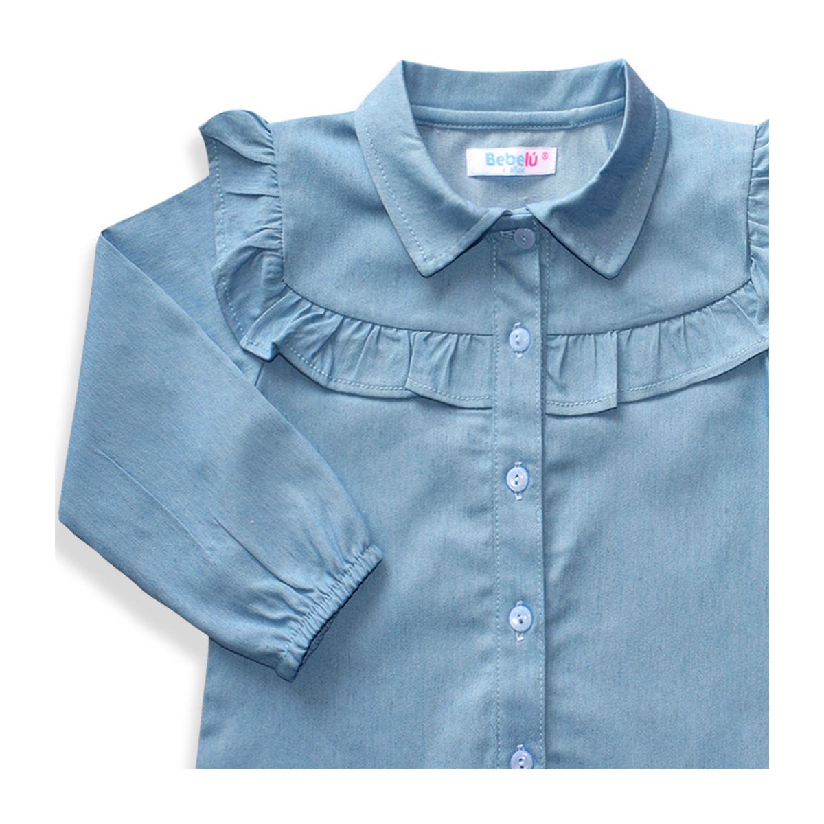 BEBELU - Blusa Chambray Morelia Para Niña Bebelú