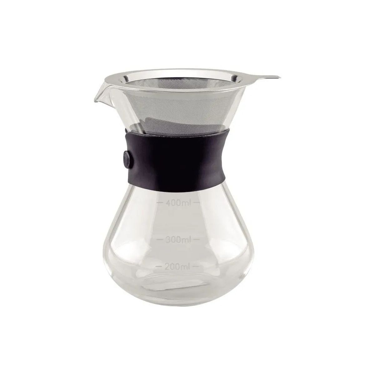 TRAMONTINA - CAFETERA ESPRESSO DE BOROSILICATO TRAMONTINA CON COLADOR